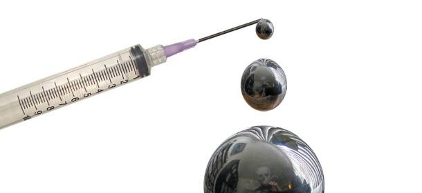 Syringe Dripping Aluminum