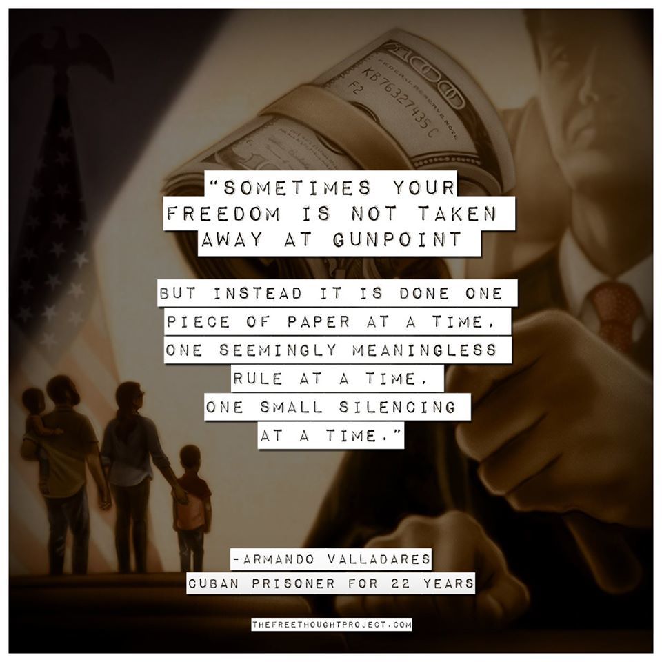 How Freedom Disappears