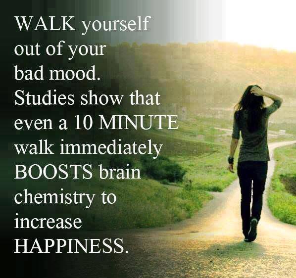 Walking Boosts Mood