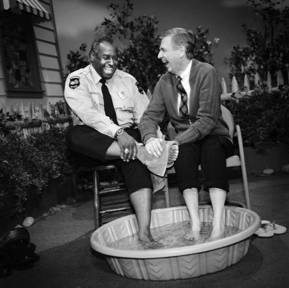 François Clemmons and Fred Rogers