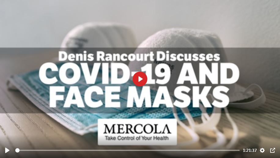 Denis Rancourt Discusses COVID-19 And Masks