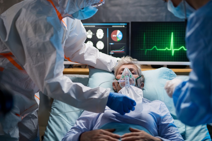 Infected Patient In Quarantine