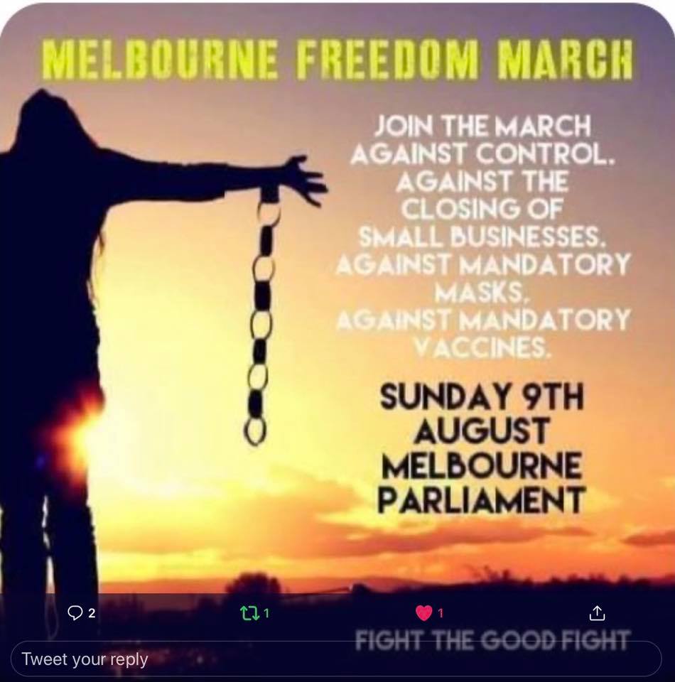 Melbourne Freedom March