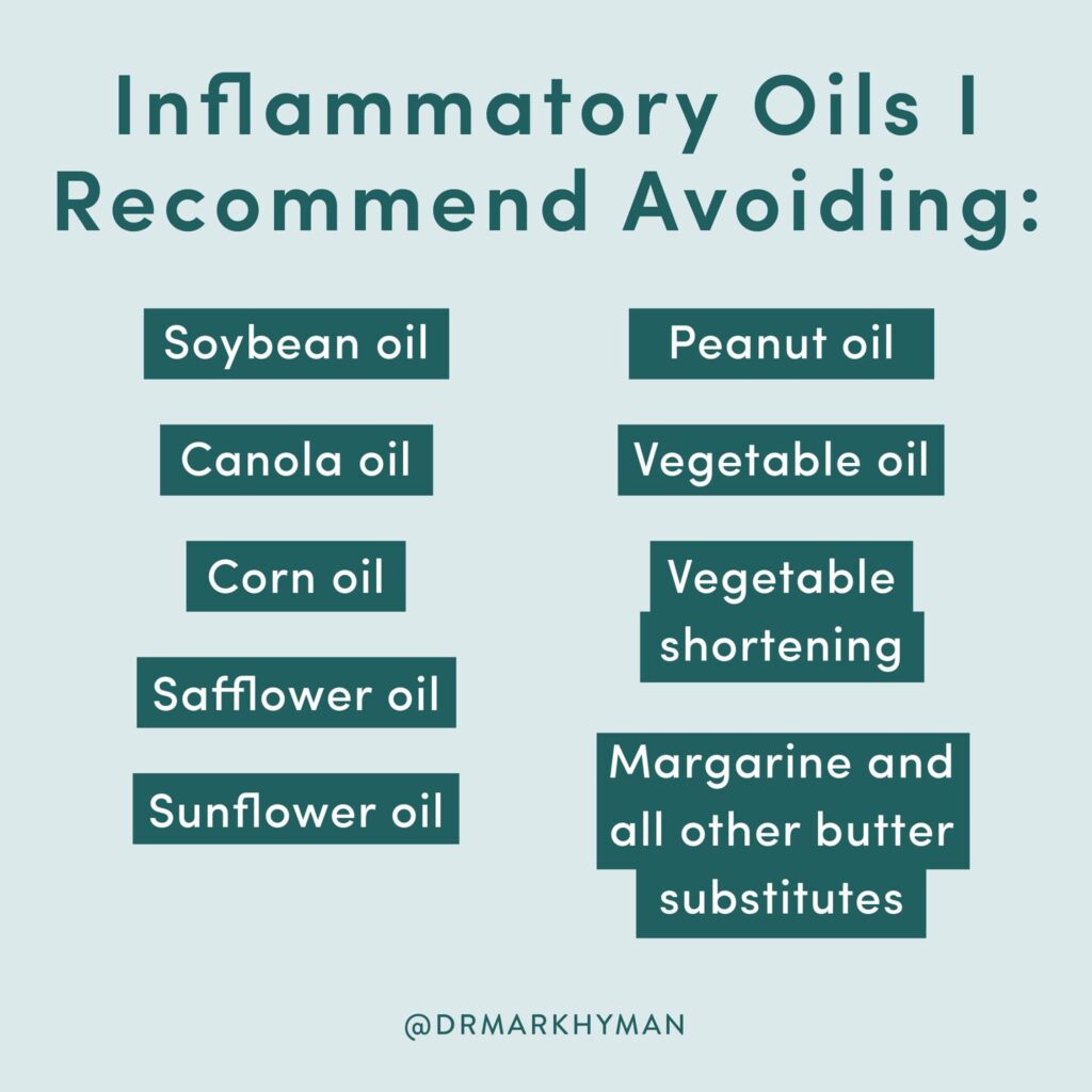 Inflammatory Oils To Avoid