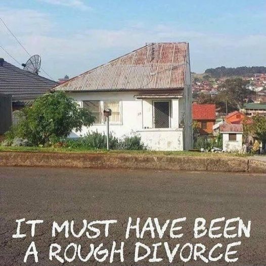 It Must Have Been A Rough Divorce
