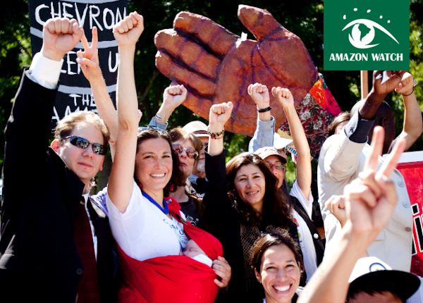 Amazon Cleanup Protest