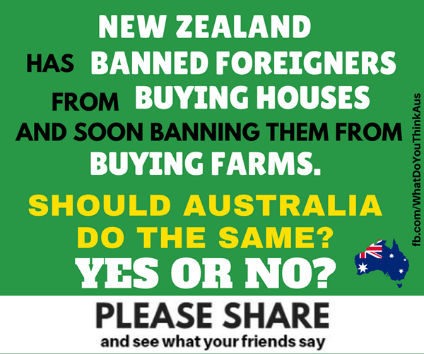 Ban Foreign Ownership