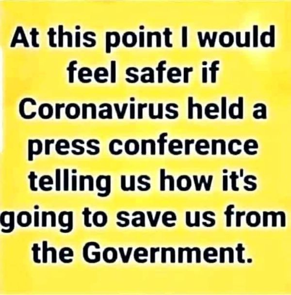 COVID Save Us From Government?