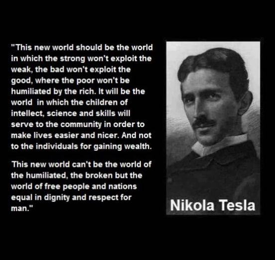 The New World by Nikola Tesla