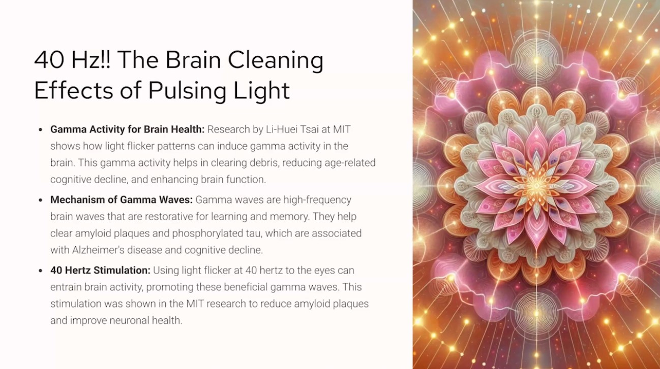 40 Hertz Brain Effects