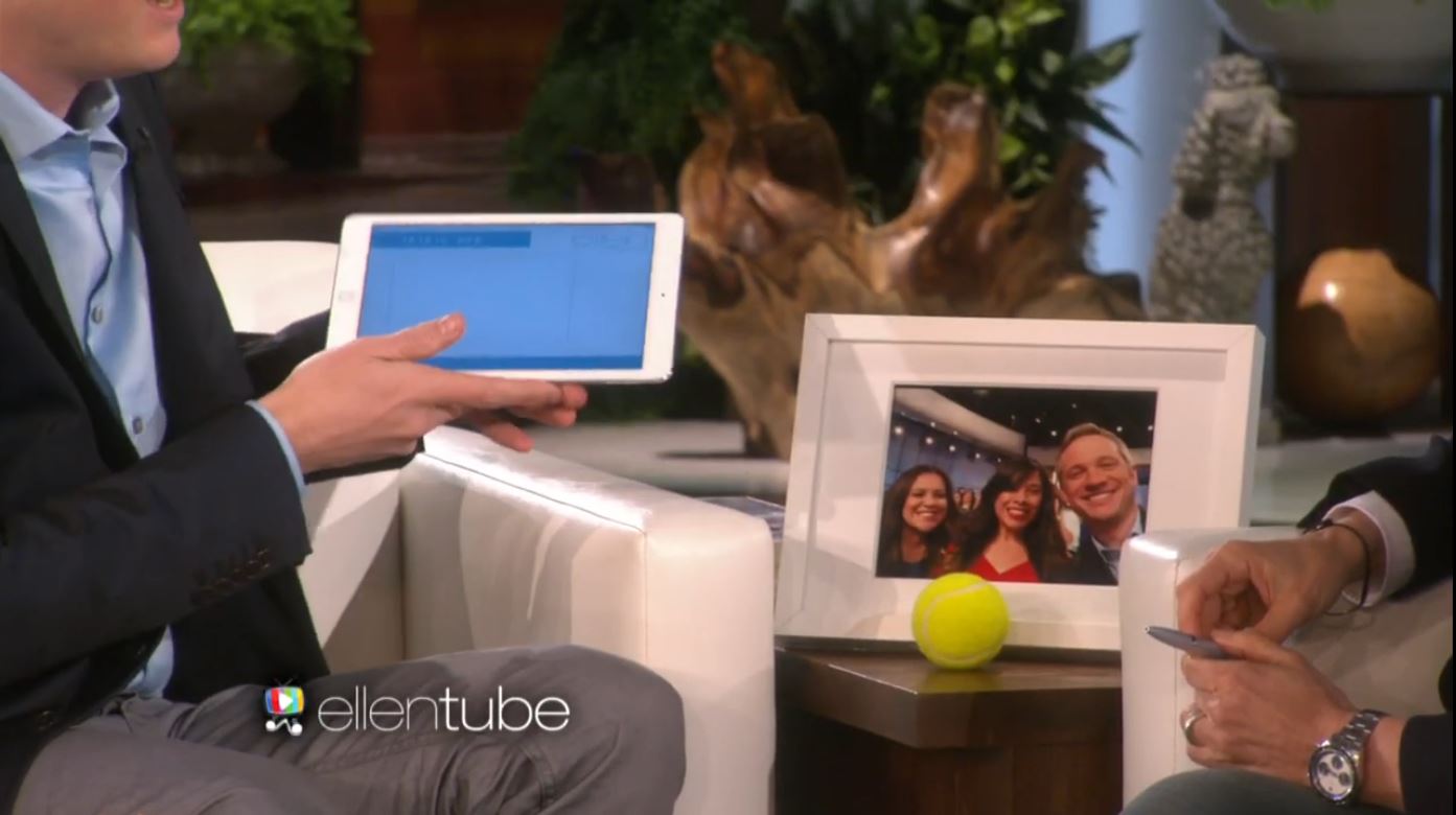 Simon on Ellen