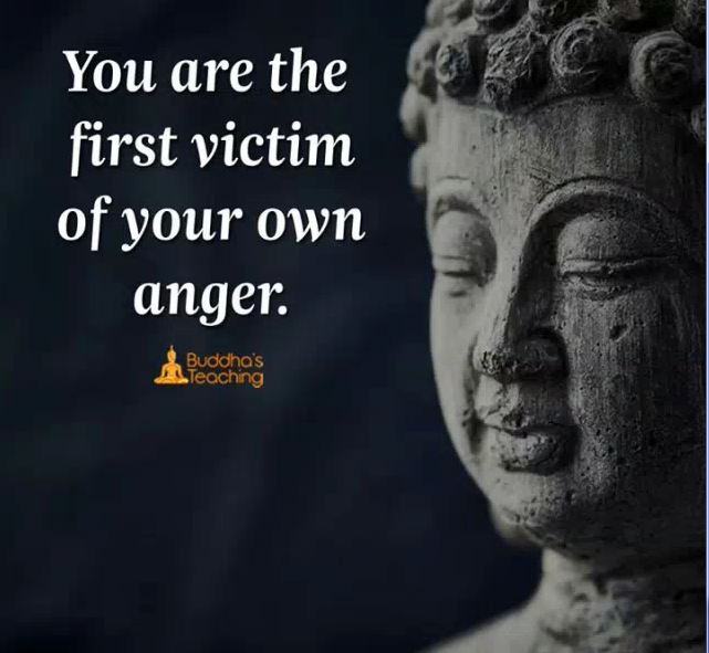 You Are The First Victim Of Your Own Anger