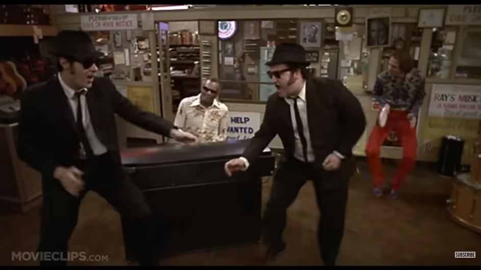 Ray Charles and The Blues Brothers
