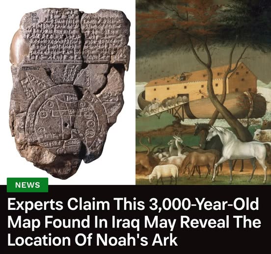 Map To Noah's Ark