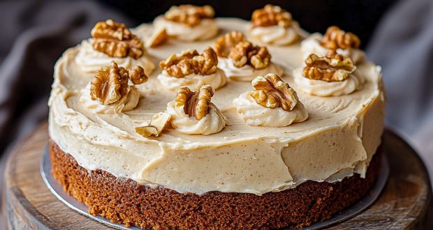 Walnut and Date Cake