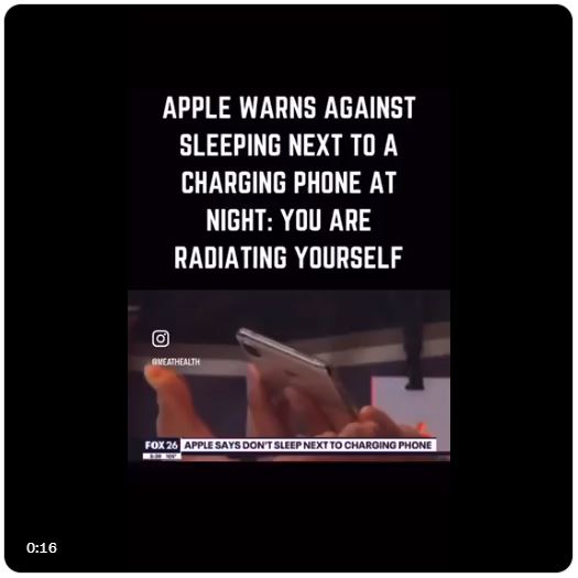 Do Not Sleep Next To A Charging Phone