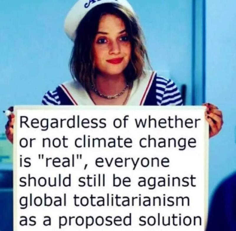 No To Climate Totalitarianism