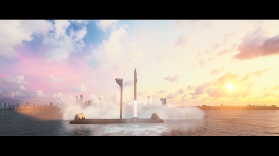 The SpaceX Intercontinental Transport System