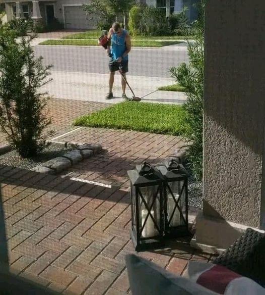 Cutting The Grass