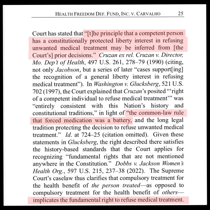 US Court Ruling On Vax Mandates