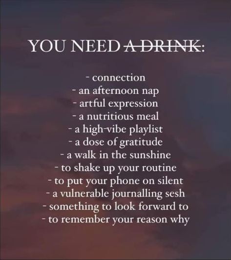 You Need...