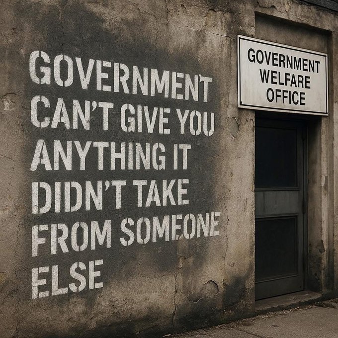 Your Government Can't Give You...