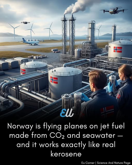 Jet Fuel From Seawater