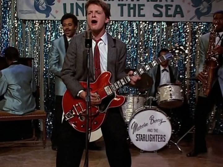 Michael J Fox does Johnny B Goode