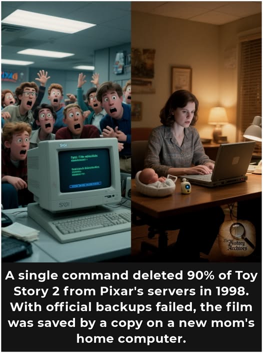 Toy Story 2 Near Catastrophe