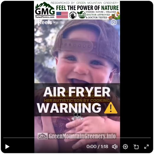 Air Fryer Warning