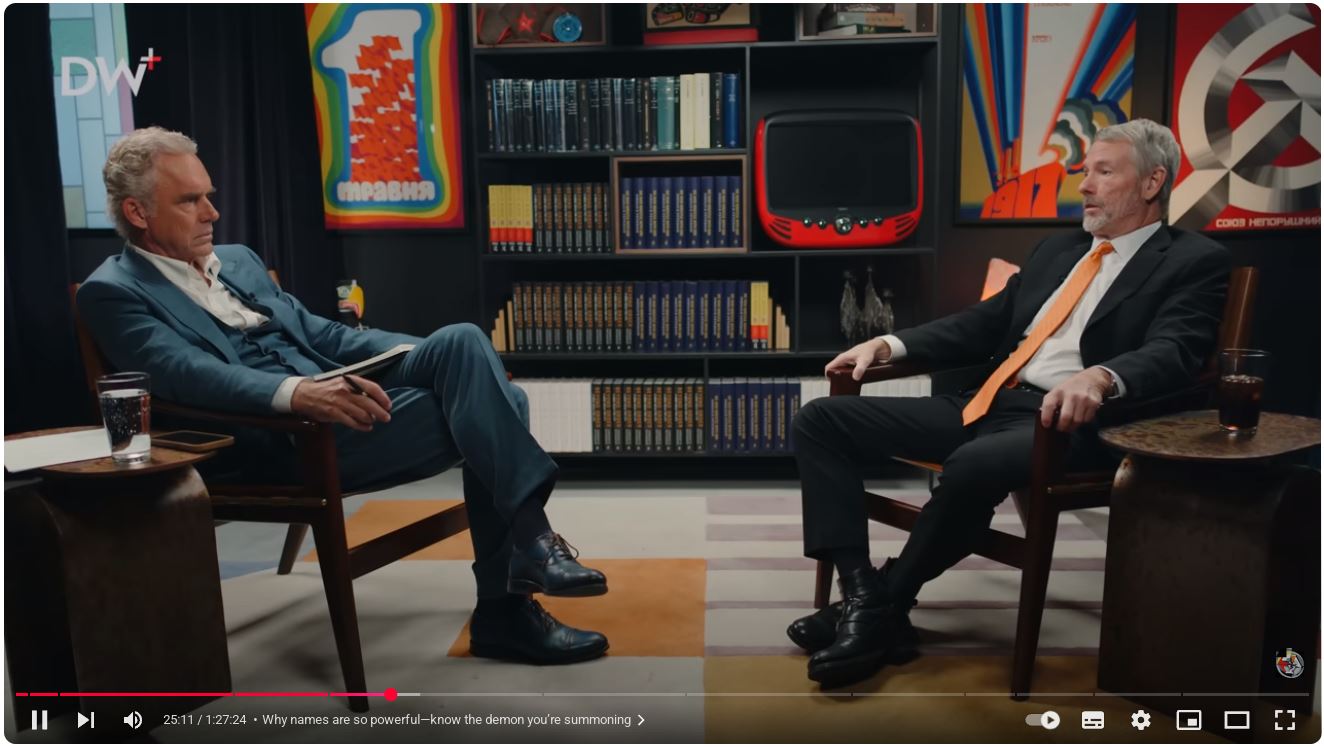 Jordan Peterson and Michael Saylor