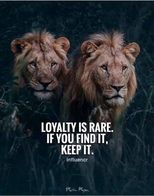 Loyalty Is Rare