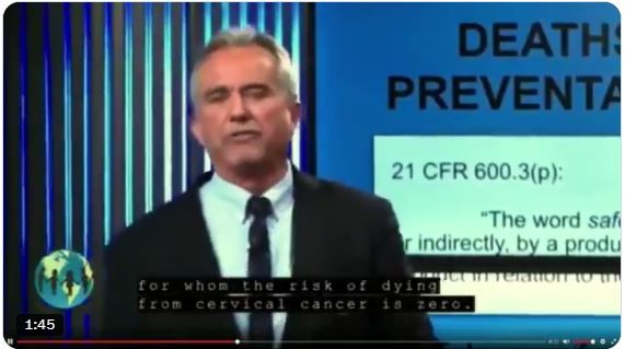 RFK jr On Gardasil
