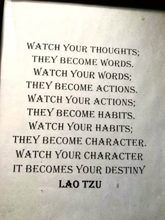 Watch Your Thoughts