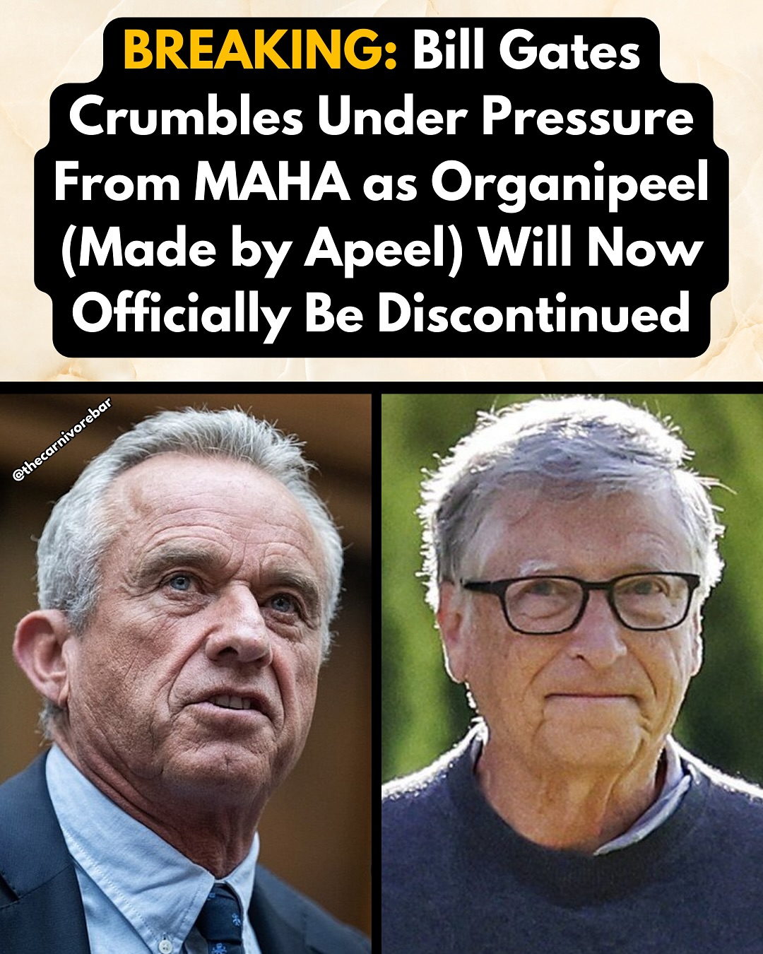 Bill Gates' Organipeel Nixed