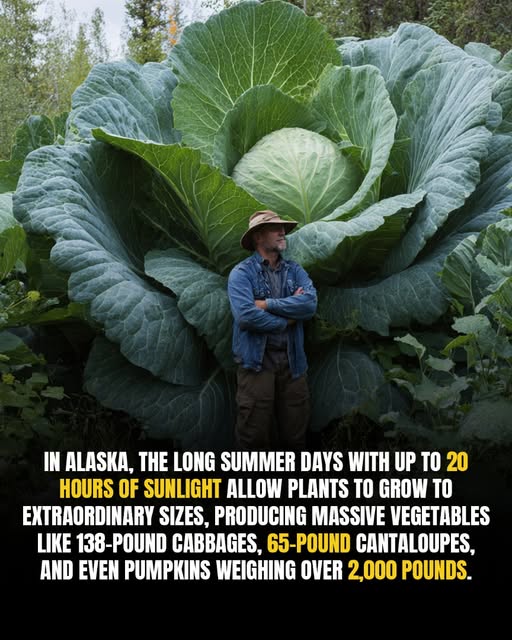 Giant Alaskan Vegetables