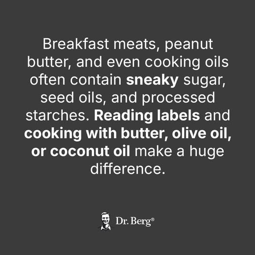 Hidden Sources Of Seed Oils