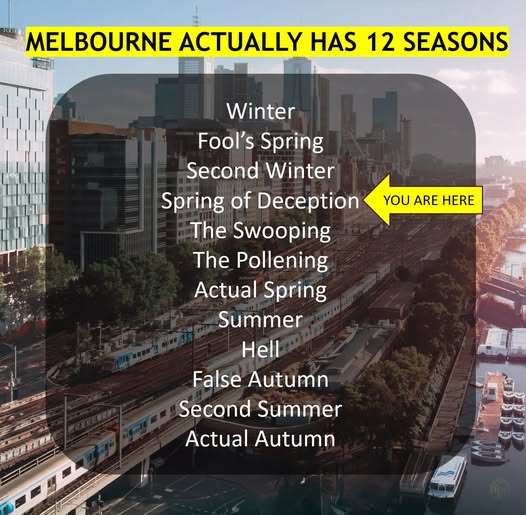 Melbourne Seasons
