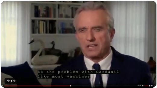 RFK Jr On Gardasil