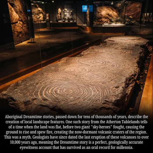 The Dreamtime as a Geological Record