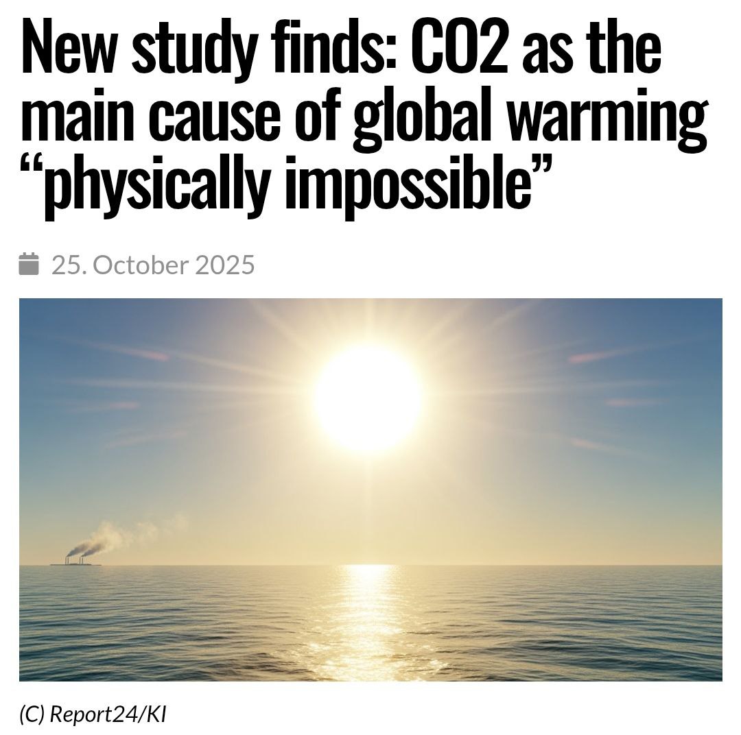 CO2 Cause Of Global Warming Impossible