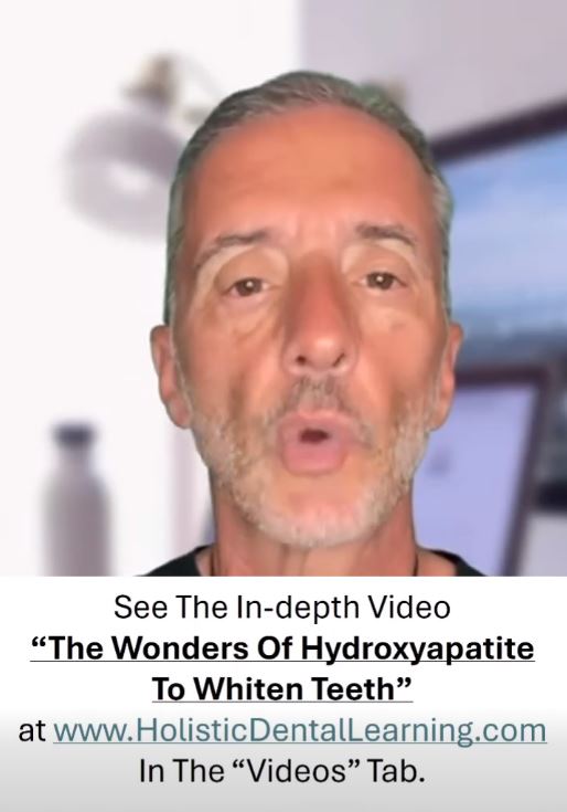 Dr Tarantola On Hydroxyapatite
