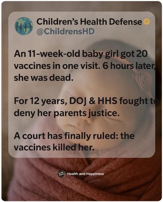 The Vaccines Killed Her-Admitted