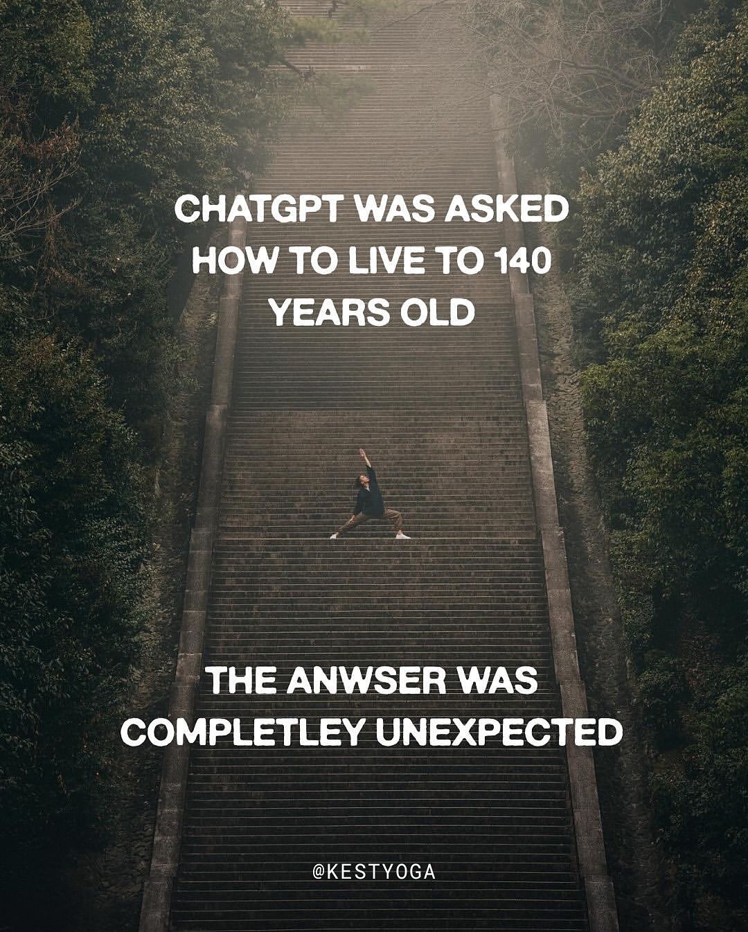 Chat GPT On Living To 140