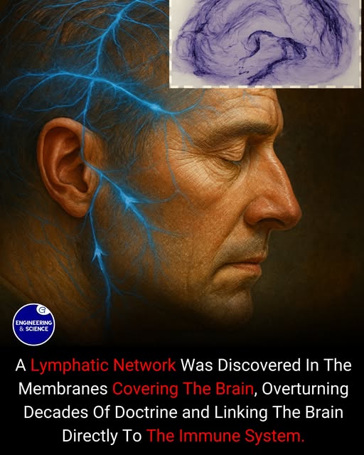 The Brains Ha A Lymphatic Network