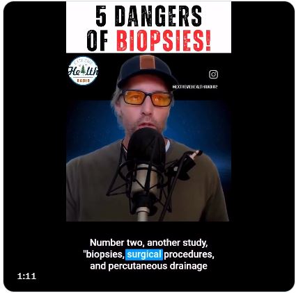 Biopsies Spread Cancer