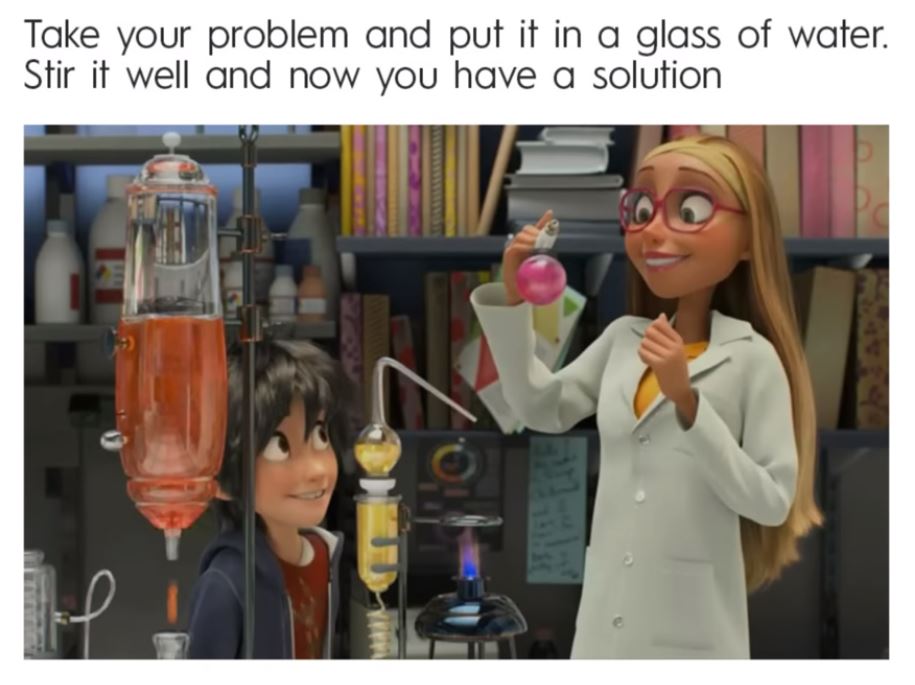 Dissolve Your Problems