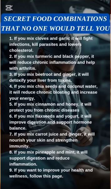 Secret Food Combinations