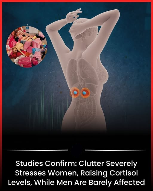 Clutter Stresses Women More