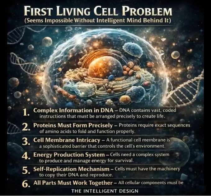 First Living Cell Problem